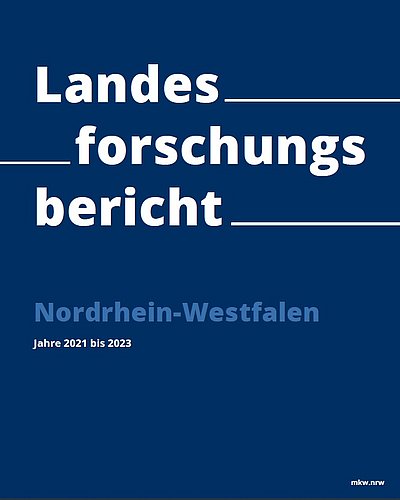 Cover Landesforschungsbericht NRW 2021 bis 2023